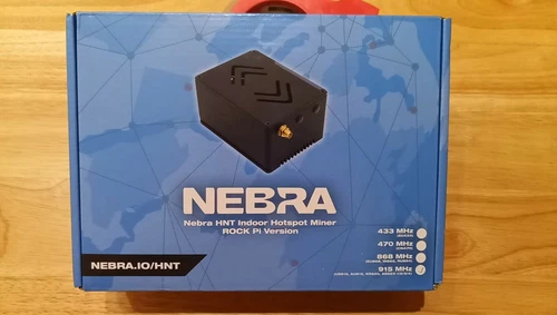 Nebra Indoor Helium HNT 915 MHz Hotspot Miner, Newest Rock Pi Version New/Sealed