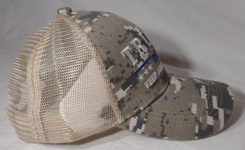 Trump 2020 Make America Great Again Camo Cap Hat Meshback Snapback Adjustable - Picture 4 of 7