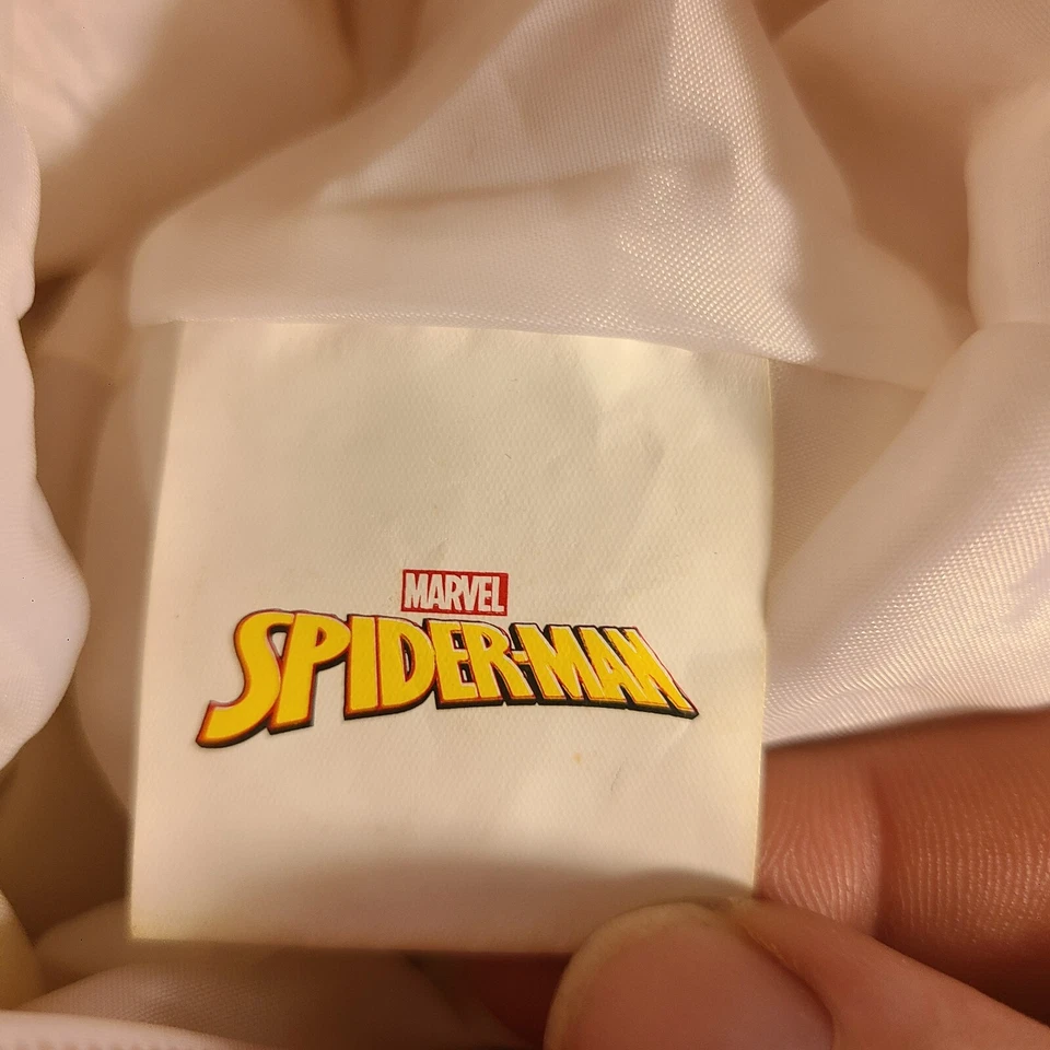 Marvel Spider-Man Pillow Travel Pillow Backpack Zipper Closure Adjustable Straps - Image 4 of 4