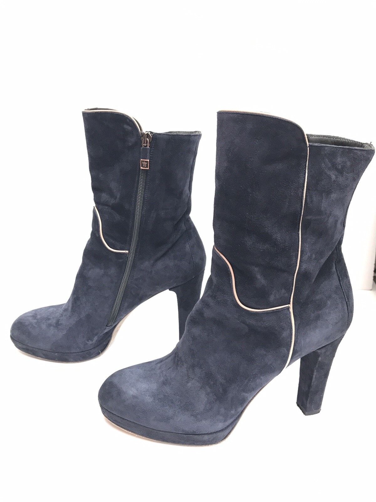Previously Owned (barely) Alberto Fermani FE9246 FE9246 FE9246 bluee Suede Boot – WORN ONCE - S 96a2ed Previously Owned (barely) Alberto Fermani FE9246 FE9246 FE9246 bluee Suede Boot – WORN ONCE - S 96a2ed