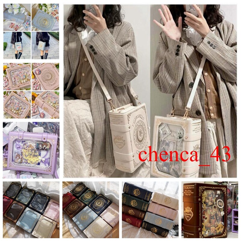 Lolita Girls Magic Book Itabag Vintage Shoulder Bag College Style Crossbody  Bags