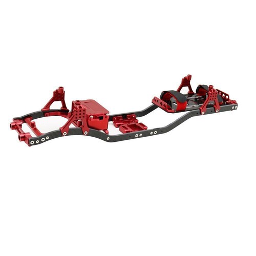 313mm Wheelbase Metal Frame Chassis Kit Gearbox RC Crawler for 1/10 SCX10 90046 - Picture 16 of 17
