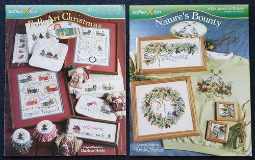 Stitchworld X-Stitch – Cross Stitch Leaflet / Pattern Lot - Picture 6 of 7