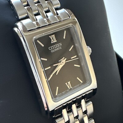 ej5850-57e⭐️新品未使用品⭐️Citizen 腕時計 レディース Citizen Quartz Black Dial Ladies Watch EJ5850-57E | eBay