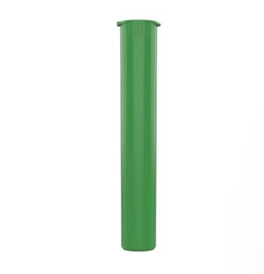 116mm Green Pop Top Pre Roll Child Resistant Tubes  Dragon Chewer  35 Count