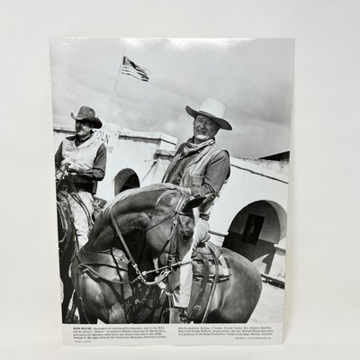 1969 John Wayne's Chisum Movie Movie Press Photo 8X10 (d)