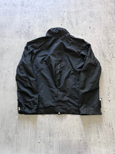 NIKE ACG BLACK WOMENS BUTTONS VINTAGE GORPCORE WINDBREAKER SIZE M - Picture 2 of 13