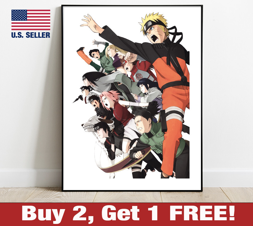 NARUTO イラストポスターコレクション 18枚入り Naruto Poster 18