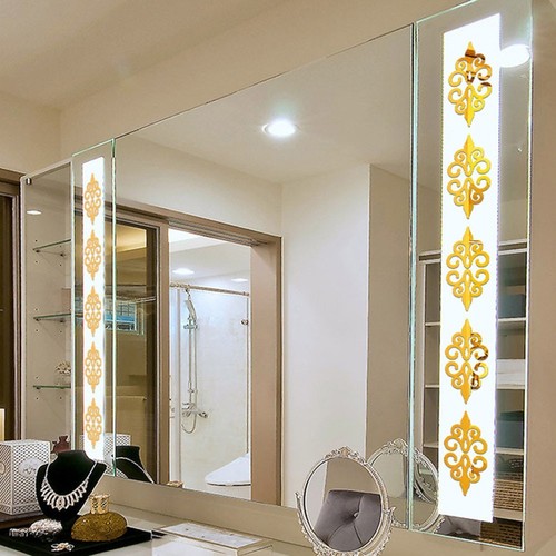 Adesivo murale vinile arte 10 pezzi decorazione 3D 7 cm * 7 cm * 10 acrilico dec - Foto 5 di 19