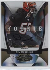 2009 Certified New Generation Mirror Gold Signatures 8/25 Rey Maualuga Auto 0v0