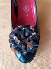 Schuhclips textile Rosette Schleifen