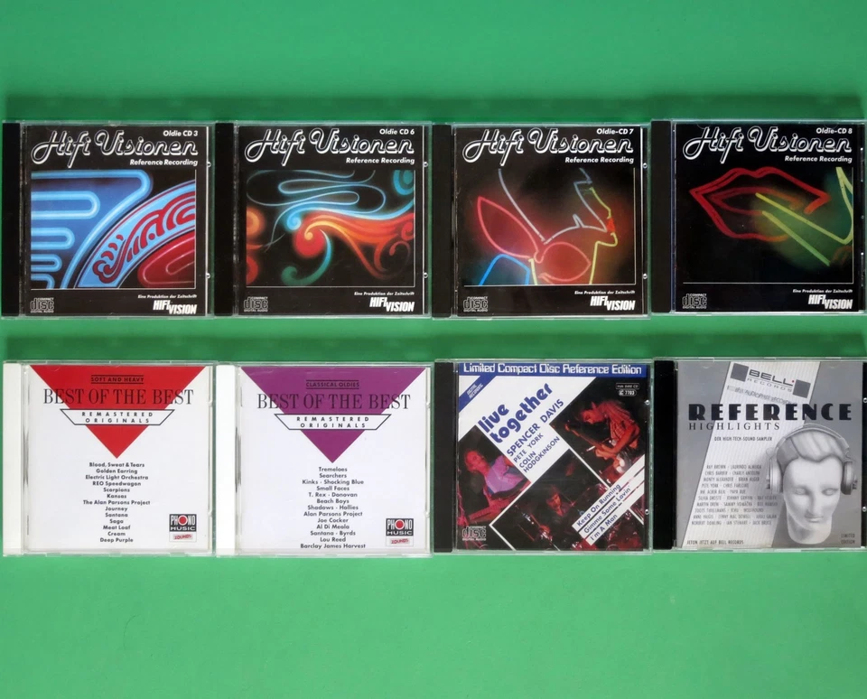 8 CD Reference ☆☆ HIFI VISIONEN Oldies 3 6 7 8 ☆☆ ZOUNDS Best Of Best Vol. 1 + 2 - Bild 2 von 3