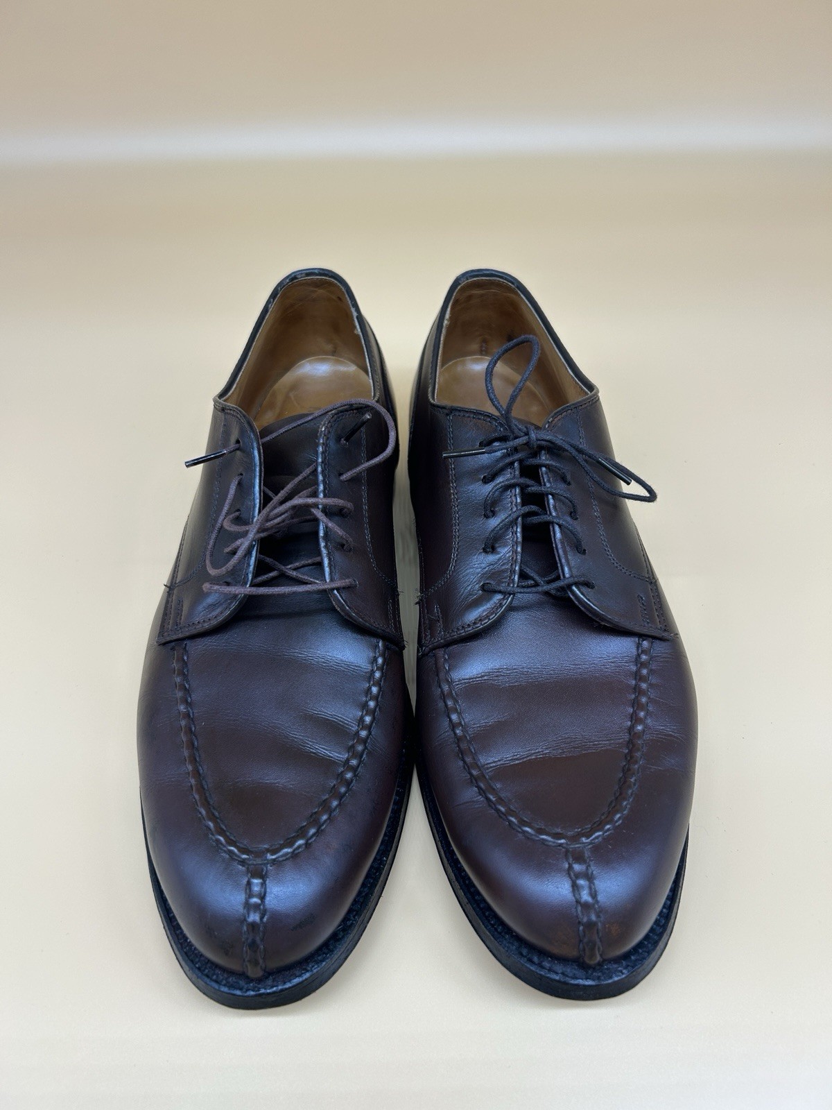 Alden 962 Burnished Tan Calfskin Norwegian Front Blucher