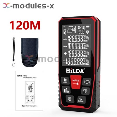 Handheld Laser Distance Measure meter 100/120M Digital Range Finder MeasureTool
