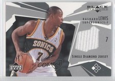 2003-04 Upper Deck Black Diamond Jersey Single Rashard Lewis #BD-RL 0f8