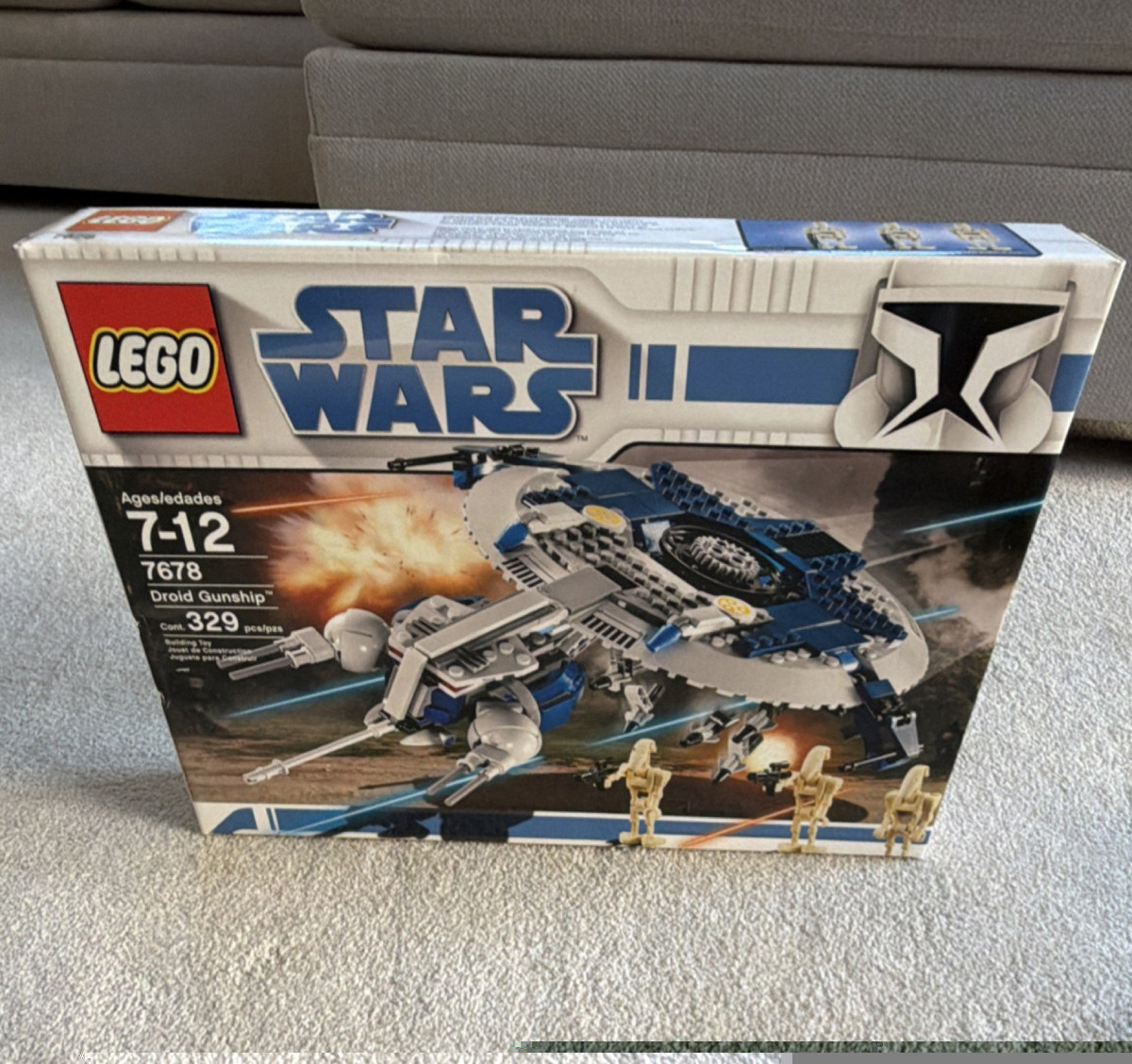 LEGO Star Wars Droid Gunship 7678 Complete - The Clone Wars - NEW