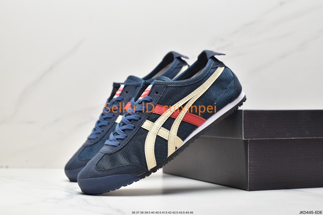 SAOLA Scarpe casual Onitsuka Tiger Mexico 66 unisex sneakers comode suola morbida rete