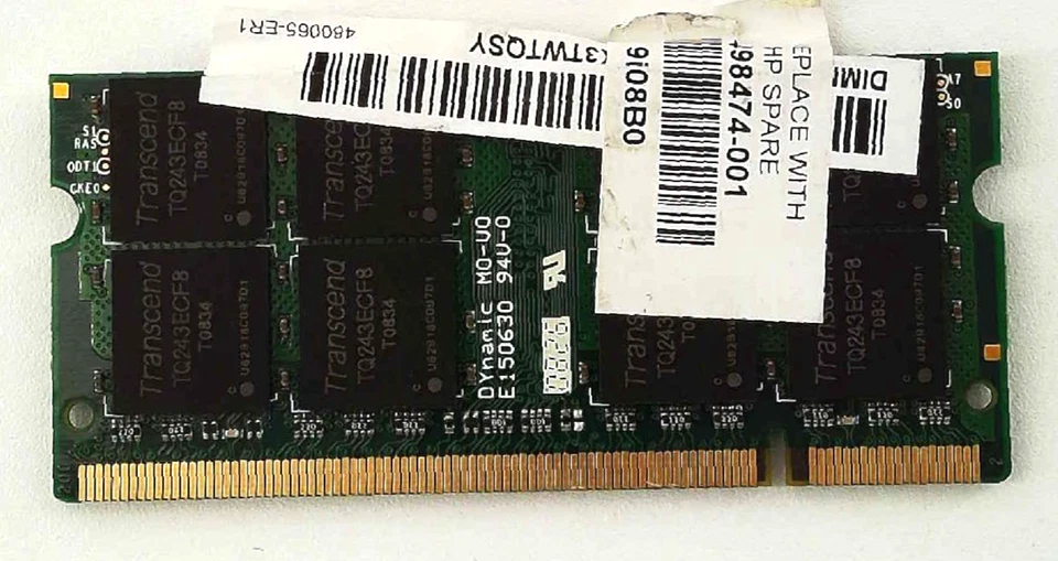 Transcend 🔧 2GB DDR2-667 PC2-5300S SO-DIMM Laptop RAM 🟥 ☆ - Image 2 of 2