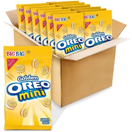 Nabisco OREO Mini Golden Sandwich Cookies, Vanilla Flavor, 3oz (24 Pack) - Bild 2 von 24
