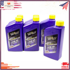 HPS 10W-40 Synthetic Motor Oil 1 Quart Case of 6 Synerlec Additive 49.33 per gallon