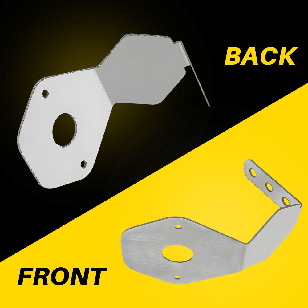 Angled Frame Bracket Mount Watermelon Light Clamp For Semi Trailers Tractors