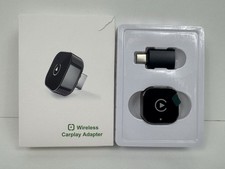 Wireless CarPlay Adapter  Android Auto Dongle, Fast Auto-Connect for iPhone