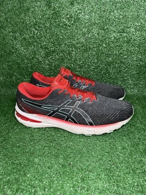 Asics Mens GT 2000 10 1011B185 Black Red Running Shoes Athletic Sneakers Size 12