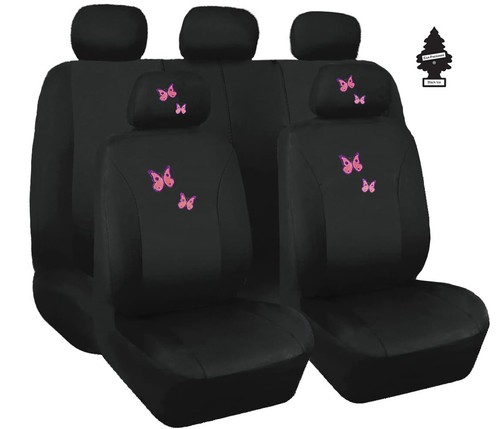 New Car Truck SUV Seat Covers Butterfly Design Full Set with Gift For Chevrolet