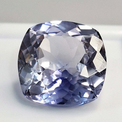 Light Blue Tanzanite Natural Cushion Cut 10-12 Ct Brilliant Loose Gemstone SP334