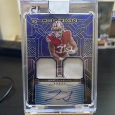2024 Obsidian Isaac Guerendo Rookie Ink EE Deep Sea Mojo Patch Auto RC #/49 1E