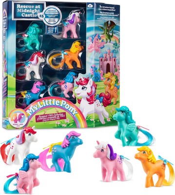 My Little Pony 40th Anniversary Figuren Collector Pack, Basic Fun, 35338, 6 Klassen
