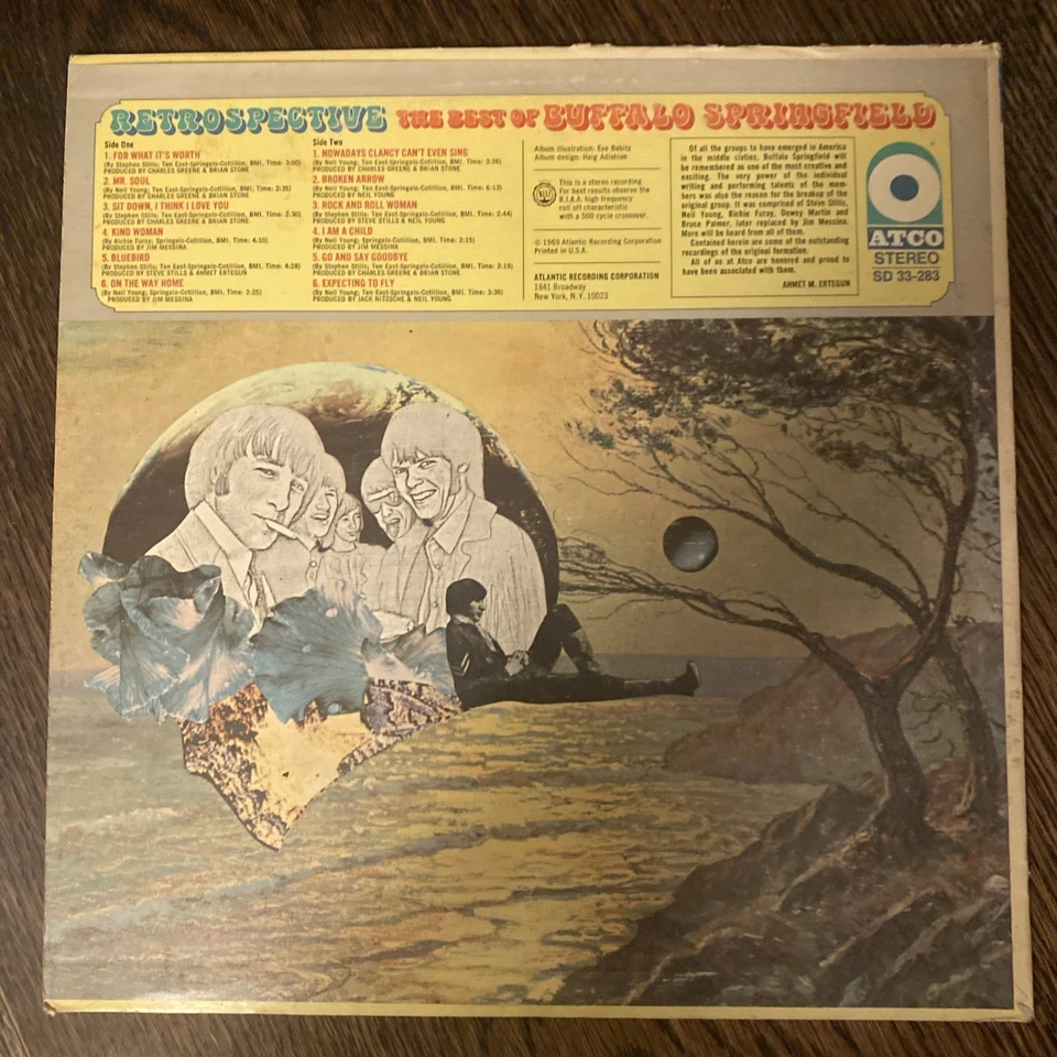 Buffalo Springfield The Best Of Retrospective Vinyl LP Orig Record VG - Image 2 of 4