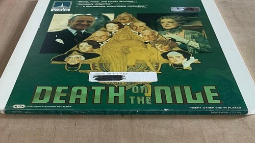 DEATH ON THE NILE (1978) CED RCA VideoDisc Thorn EMI Agatha Christie Mystery - Picture 4 of 5