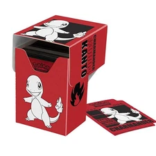 Ultra Pro Pokemon Supplies - Full View Deck Box - CHARMANDER - New
