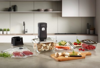 CASO Vacu OneTouch Pro Set Vakuumierer - 23tlg inkl. Vakuumierpumpe