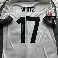 German National Team Birts Match Issue Jersey with Autograph