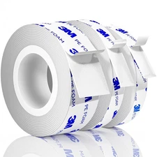 Strongest Double Sided Tape,Waterproof Heavy Duty Mounting Tape Made of 3M PE...