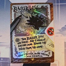 Buy Blacker Lotus (Rainbow Foil) Secret Lair Drop Foil online | eBay