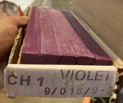 Siegelwachs Farbe VIOLETT
