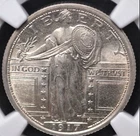 1917 Standing Liberty Quarter Type 1 MS 63 FH NGC Silver 25C