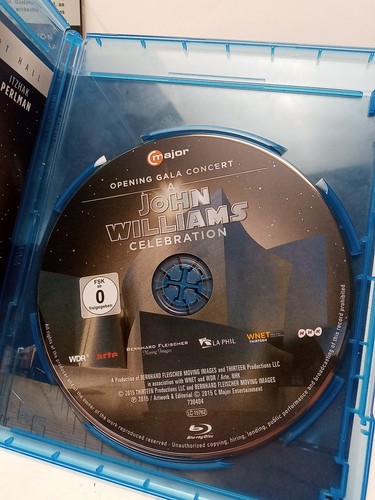John Williams Celebration Blu Ray w/ Slipcover Dudamel, Los Angeles Philharmonic - Picture 4 of 7