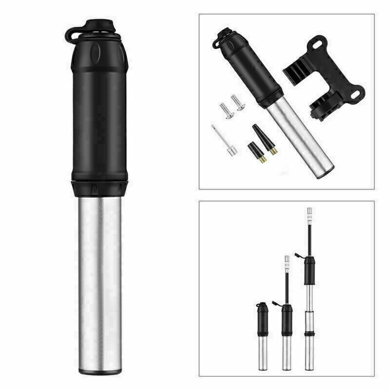 Bike Mini Air Pump Schrader Presta Valve Aluminum Alloy Motorbike Tire Inflator