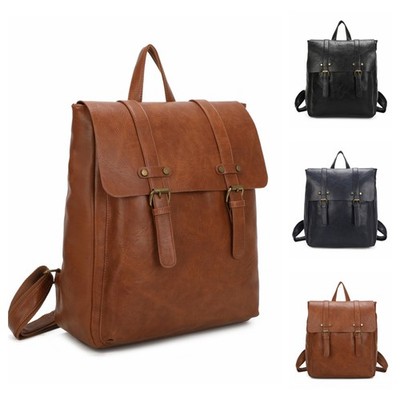 Damen Haltegriff Kunstleder kleiner Rucksack Mädchen Reise Schulter Schultasche