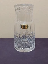 Vtg. Block 24% Lead Crystal - Bedside Carafe 
