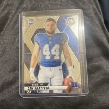 2025 Panini Mosaic #271 Cam Skattebo Image Variation Rookie Card / Logo - Giants