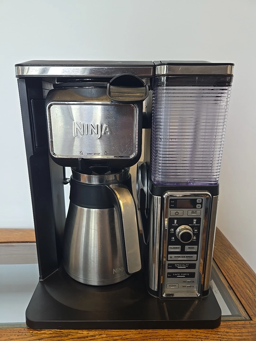 Ninja Coffee Bar CF097 Specialty Coffee Maker with Stainless Carafe & Frother
