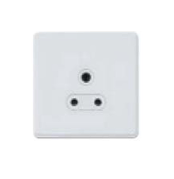 MK MH4381WHIC Socket 1 Gang Unswitched 5A Socket
