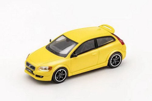DCT 1/64 Scale Volvo C30 Yellow Diecast Car Model Toy Collection Gift NIB
