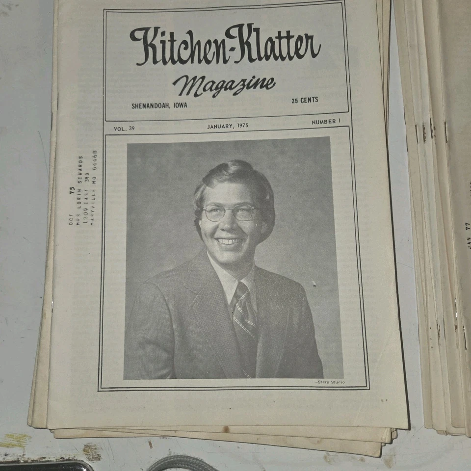 Kitchen-Klatter Magazine 1975,76,77,78,79 -31 Issues total.  Vintage historical. - Image 4 of 4