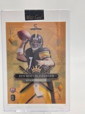 2024 Wild Card Back 2 Back King Ben Roethlisberger/Brett Favre Gold 1/1 color